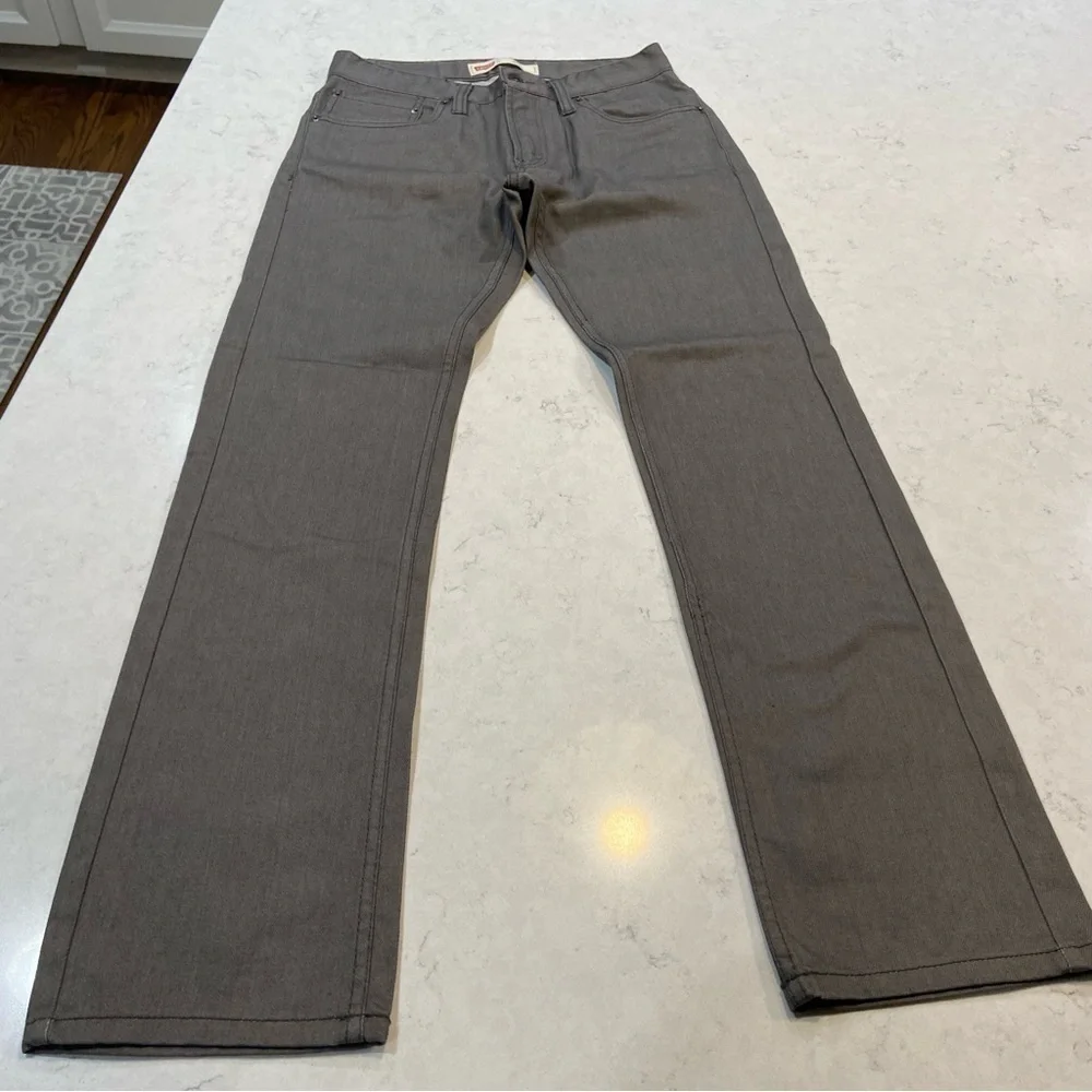 Levis 511 Jeans Boys 18 Reg 29x29 Gray Slim Fit